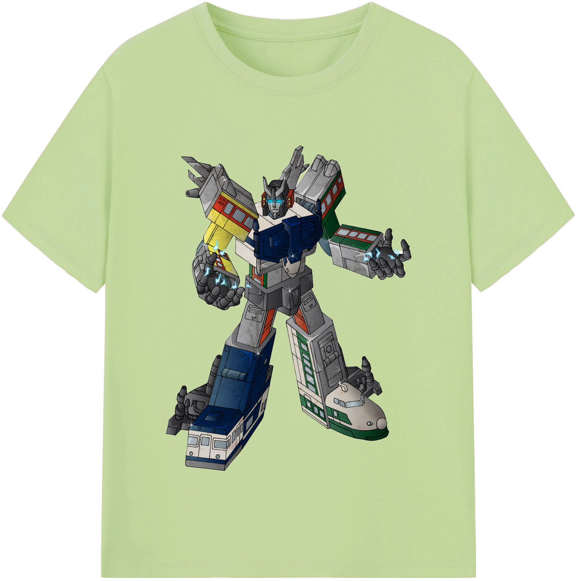 （画像用）  綿100％半袖Tシャツ（フロントプリント）